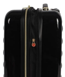 Betsey Johnson 26 Inch Checked Luggage Collection - Expandable Scratch Resistant (ABS + PC) Hardside Suitcase - Designer Lightweight Bag With 8-Rolling Spinner Wheels (Heart To Heart Black) 11 Betsey Johnson 26 Inch Checked Luggage Collection - Expandable Scratch Resistant (ABS + PC) Hardside Suitcase - Designer Lightweight Bag With 8-Rolling Spinner Wheels (Heart To Heart Black) -Samsonite Shop 41JY1GBRuLL feb5a8a4 fdbf 46ff b740 fd0f68ca138a