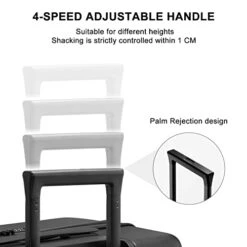 LEVEL8 Trunk Luggage, 28 Inch Luggage With Spinner Wheels, Luminous Textured 28 Inch Checked Large Luggage, Lightweight PC With TSA Lock - 28 Inch, Black 15 LEVEL8 Trunk Luggage, 28 Inch Luggage With Spinner Wheels, Luminous Textured 28 Inch Checked Large Luggage, Lightweight PC With TSA Lock - 28 Inch, Black -Samsonite Shop 41JzGJ3HfqL