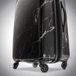 American Tourister Moonlight Hardside Expandable Luggage With Spinner Wheels, Black Marble, 2-Piece Set (21/24) -Samsonite Shop 41KxWP0OYZL