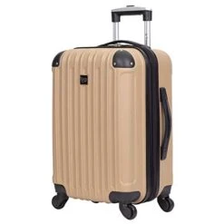 Travelers Club Midtown Hardside 4-Piece Luggage Travel Set, Tan -Samsonite Shop 41LH0jhA80L