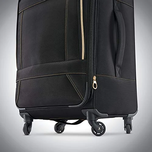 American Tourister Belle Voyage Softside Luggage With Spinner Wheels, Black, Checked-Large 28-Inch 7 American Tourister Belle Voyage Softside Luggage With Spinner Wheels, Black, Checked-Large 28-Inch - Image 5