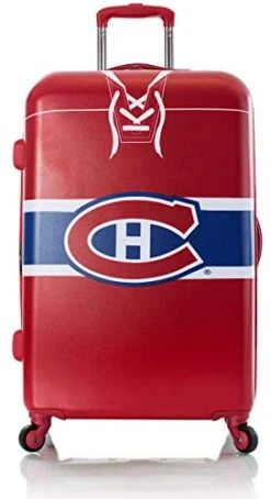 Heys America NHL Officially Licensed Wheeled Luggage (Montreal Canadiens, 26-Inch) -Samsonite Shop 41M 0j1MigL 65335502 37ab 4bc7 adc9 c68141889aa1