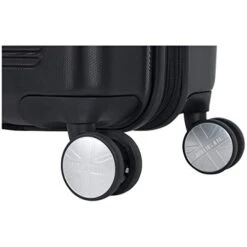 Ben Sherman Norwich Luggage Collection Lightweight Hardside Pet Expandable 8-Wheel Spinner Travel Suitcase Bag, Midnight Black, 2-Piece Set (20"/24") -Samsonite Shop 41M47UpfM9L