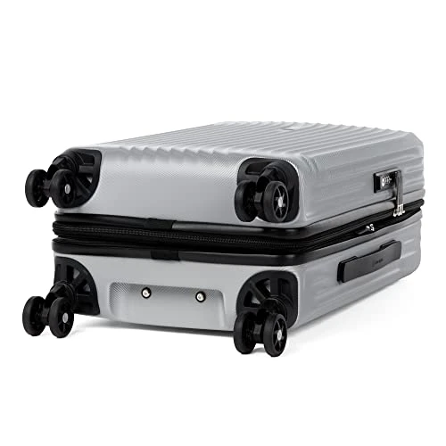 Travelpro Maxlite Air Hardside Expandable Luggage, 8 Spinner Wheels, Lightweight Hard Shell Polycarbonate, Metallic Silver, Carry-On 21-Inch 9 Travelpro Maxlite Air Hardside Expandable Luggage, 8 Spinner Wheels, Lightweight Hard Shell Polycarbonate, Metallic Silver, Carry-On 21-Inch - Image 7