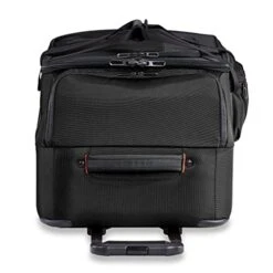 Briggs & Riley Wheeled Duffle, Black, Checked-Medium 27-Inch -Samsonite Shop 41NhEwj4N L