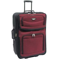 Travel Select Amsterdam Expandable Rolling Upright Luggage, Burgundy, 8-Piece Set 15 Travel Select Amsterdam Expandable Rolling Upright Luggage, Burgundy, 8-Piece Set -Samsonite Shop 41O5hIV1scL
