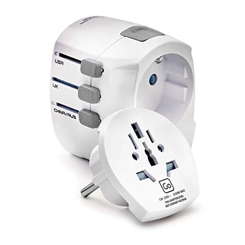 Briggs & Riley Worldwide Adaptor + USB, White 3 Briggs & Riley Worldwide Adaptor + USB, White