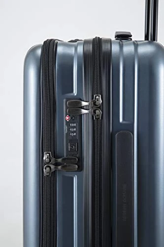 New Storm Carry-on Luggage - TSA Combination Lock - Spinner Goodyear Wheels – Carry-on Front Laptop Compartment - YKK Zipper - Integrated USB Charging Hub - Blue 8 New Storm Carry-on Luggage - TSA Combination Lock - Spinner Goodyear Wheels – Carry-on Front Laptop Compartment - YKK Zipper - Integrated USB Charging Hub - Blue - Image 6