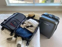 Samsonite Winfield 3 DLX Hardside Expandable Luggage With Spinners, Graphite Grey, 2-Piece Set (20/25) -Samsonite Shop 41SVehaM7HL