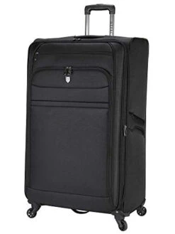 Travelers Club Business Class Expandable Spinner Luggage, Executive Black, Checked-Extra Large 32-Inch -Samsonite Shop 41TNVY6DiWL