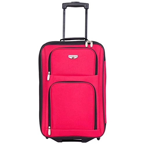 Travelers Club Genova Expandable Luggage Set, Red, 3 Piece 6 Travelers Club Genova Expandable Luggage Set, Red, 3 Piece - Image 4
