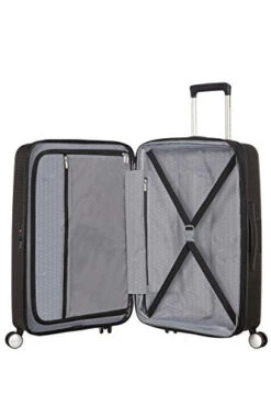 American Tourister [amerikantu-risuta-] Sound Box Saundobokkusu Suitcase Spinner 77 cm Free Reloaned Fiduciary Size Ekisupandaburu Function Guaranteed 97.0l 77 cm 4.2kg G 01003  - Black - -Samsonite Shop 41UAFK VzgL