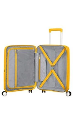 American Tourister [amerikantu-risuta-] Sound Box Saundobokkusu Suitcase Spinner 55 cm More Washer Included Ekisupandaburu Function More Washer Included Oven With 35l 55 cm 2.6kg G 001  - Yellow - -Samsonite Shop 41V xSxhPgL