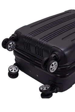 Rockland London Hardside Spinner Wheel Luggage, Black, Carry-On 20-Inch 10 Rockland London Hardside Spinner Wheel Luggage, Black, Carry-On 20-Inch -Samsonite Shop 41W7AjAepTL