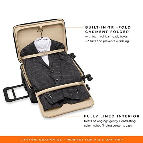 Briggs & Riley Baseline Spinners, Black, Essential Carry 14 Briggs & Riley Baseline Spinners, Black, Essential Carry - Image 12