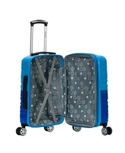 Rockland Melbourne Hardside Expandable Spinner Wheel Luggage, Two Tone Blue, Carry-On 20-Inch 14 Rockland Melbourne Hardside Expandable Spinner Wheel Luggage, Two Tone Blue, Carry-On 20-Inch -Samsonite Shop 41YZyI4q2PL