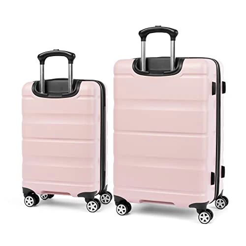Travelpro Runway 2 Piece Luggage Set, Carry-on & Convertible Medium To Large 28-Inch Check-in Hardside Expandable Luggage, 8 Spinner Wheels, TSA Lock, Hardshell Suitcase, Powder Pink 8 Travelpro Runway 2 Piece Luggage Set, Carry-on & Convertible Medium To Large 28-Inch Check-in Hardside Expandable Luggage, 8 Spinner Wheels, TSA Lock, Hardshell Suitcase, Powder Pink - Image 6