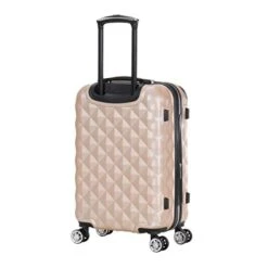 Kenneth Cole Reaction Diamond Tower Luggage Collection Lightweight Hardside Expandable 8-Wheel Spinner Travel Suitcase, Rose Champagne, 20-Inch Carry On -Samsonite Shop 41 Lcjnsx5L