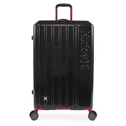 Hurley Swiper Hardside Spinner Check In Luggage 29", Black/Red -Samsonite Shop 41 QHHXm7QS