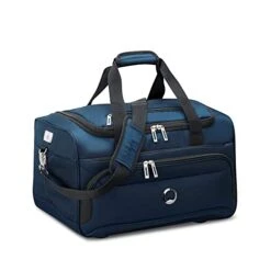 DELSEY Paris Sky Max 2.0 Duffle Carry-on Bag, Blue -Samsonite Shop 41 Tmxsko8L
