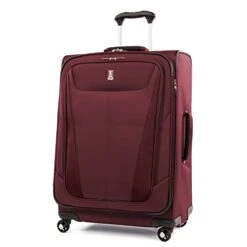 Travelpro Maxlite 5 Softside Expandable Spinner Wheel Luggage, Burgundy, Carry-On 21-Inch -Samsonite Shop 41 qeiRAvuL