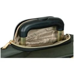 Kenneth Cole Reaction Women's Chelsea Luggage Chevron Softside 8-Wheel Spinner Expandable Suitcase Collection, Olive, 4 Underseater -Samsonite Shop 41abbTQT3sL