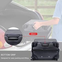 Verdi Luggage Set 3 Piece - Lightweight With USB Port Hardside Carry On Suitcase - Includes Expandable 20 Inch Carry On, 24In/TSA-Approved Lock 28In Checked Bag With 8-Wheel Rolling Spinner -Samsonite Shop 41aizqQxIxL