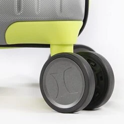 Hurley Suki Hardside Spinner Check In Luggage 29", Light Grey/Neon -Samsonite Shop 41ayJ0KeMAS