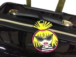 Betsey Johnson Luggage Hardside 3 Piece Set Suitcase With Spinner Wheels (20" 26" 30") (One Size, Heart To Heart Black)… -Samsonite Shop 41bHsvk7KSL