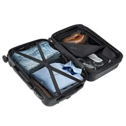 SUPER DEAL Hardside Expandable Spinner Luggage 21 Inch Carry On Luggage Lightweight Travel Suitcase With 360°Swivel Wheels And Height Adjustable Handle, Black 13 SUPER DEAL Hardside Expandable Spinner Luggage 21 Inch Carry On Luggage Lightweight Travel Suitcase With 360°Swivel Wheels And Height Adjustable Handle, Black -Samsonite Shop 41cYomSKCCL