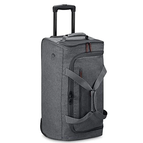 DELSEY Paris Maubert 2.0 Two Wheel Duffle Bag, Anthracite, 24 Inch 3 DELSEY Paris Maubert 2.0 Two Wheel Duffle Bag, Anthracite, 24 Inch