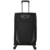 Kenneth Cole Reaction Going Places 24" 600d Polyester Expandable 4-Wheel Spinner Checked Luggage, Black 1 Kenneth Cole Reaction Going Places 24" 600d Polyester Expandable 4-Wheel Spinner Checked Luggage, Black -Samsonite Shop 41dfIU2pT6L