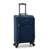 U.S. Traveler Aviron Bay Expandable Softside Luggage With Spinner Wheels, Navy, Carry-on 23-Inch