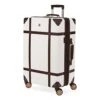SwissGear 7739 Trunk, Hardside Spinner Luggage (White, Checked-Large 26 Inch) -Samsonite Shop 41ee EjV1L