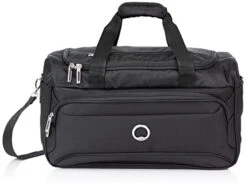 DELSEY Paris Sky Max 2.0 Duffle Carry-on Bag, Black