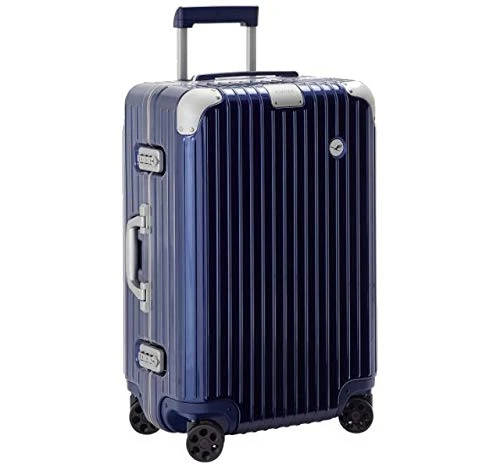 RIMOWA Hybrid Lufthansa Edition Check-In M, Glossy Blue 62L 2 RIMOWA Hybrid Lufthansa Edition Check-In M, Glossy Blue 62L