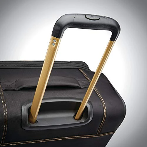 American Tourister Belle Voyage Softside Luggage With Spinner Wheels, Black, Checked-Medium 25-Inch 8 American Tourister Belle Voyage Softside Luggage With Spinner Wheels, Black, Checked-Medium 25-Inch - Image 6