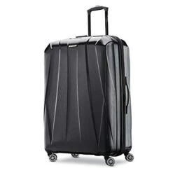 Samsonite Centric 2 Hardside Expandable Luggage With Spinner Wheels, Black, Checked-Large 28-Inch