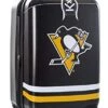 Heys America NHL Officially Licensed Wheeled Luggage (Pittsburg Penguins, 21-Inch)