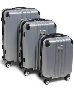 Calvin Klein Adventure 3 Piece Set, Silver -Samsonite Shop 41heZ7irgdL