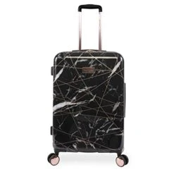 Juicy Couture Women's Vivian 3 Piece Hardside Spinner Luggage Set, Black Marble Web, One Size -Samsonite Shop 41ikE0r7SyL