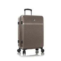 Heys Charge-A-Weigh 26" Spinner Luggage (Beige)