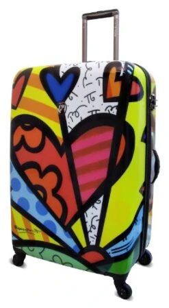 Heys USA Luggage Britto New Day 30 Inch Hard Side Suitcase, Multi-Colored, One Size -Samsonite Shop 41kDiZPLYiL