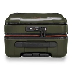 Briggs & Riley Torq Hardside Carry On Luggage With Spinner Wheels 22 Inch. USB Charging Port, TSA-Friendly Locks, Easy Access Hinged Front Pocket, Green -Samsonite Shop 41l9hpJbNjL
