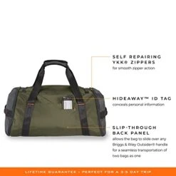 Briggs & Riley Duffle Bag, Hunter, Us:one Size -Samsonite Shop 41lca0OPm3L
