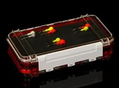 LIZHOUMIL 1pcs Fishing Tackle Box Waterproof, Tackle Trays Transparent Fishing Tackle Storage Organizer Boxes With DIY Dividers Blue -Samsonite Shop 41lfw Ma2US