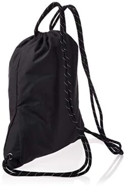 NIKE Heritage Gym Sack - 2.0, Black/Black/White, Misc -Samsonite Shop 41libkn4AvL