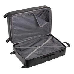 SWISSGEAR 7366 Hardside Expandable Luggage With Spinner Wheels (Medium Checked, Black) -Samsonite Shop 41lqSQoA22L