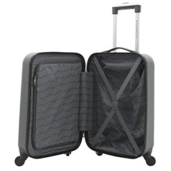 Travelers Club Cosmo Hardside Spinner Luggage, Charcoal Grey, 2-Piece Set (20/28) 12 Travelers Club Cosmo Hardside Spinner Luggage, Charcoal Grey, 2-Piece Set (20/28) -Samsonite Shop 41lqhV8zrnL
