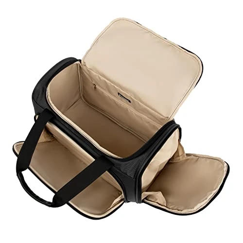 Travelpro Runway 2-piece Luggage Set, Carry On Softside Expandable 4-Wheel Spinner Suitcase & Carry On UnderSeat Luggage Soft Tote Bag, Men And Women, Black 5 Travelpro Runway 2-piece Luggage Set, Carry On Softside Expandable 4-Wheel Spinner Suitcase & Carry On UnderSeat Luggage Soft Tote Bag, Men And Women, Black - Image 3